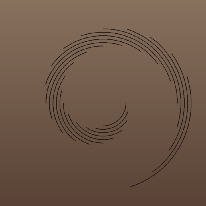 Abstrato — espirais